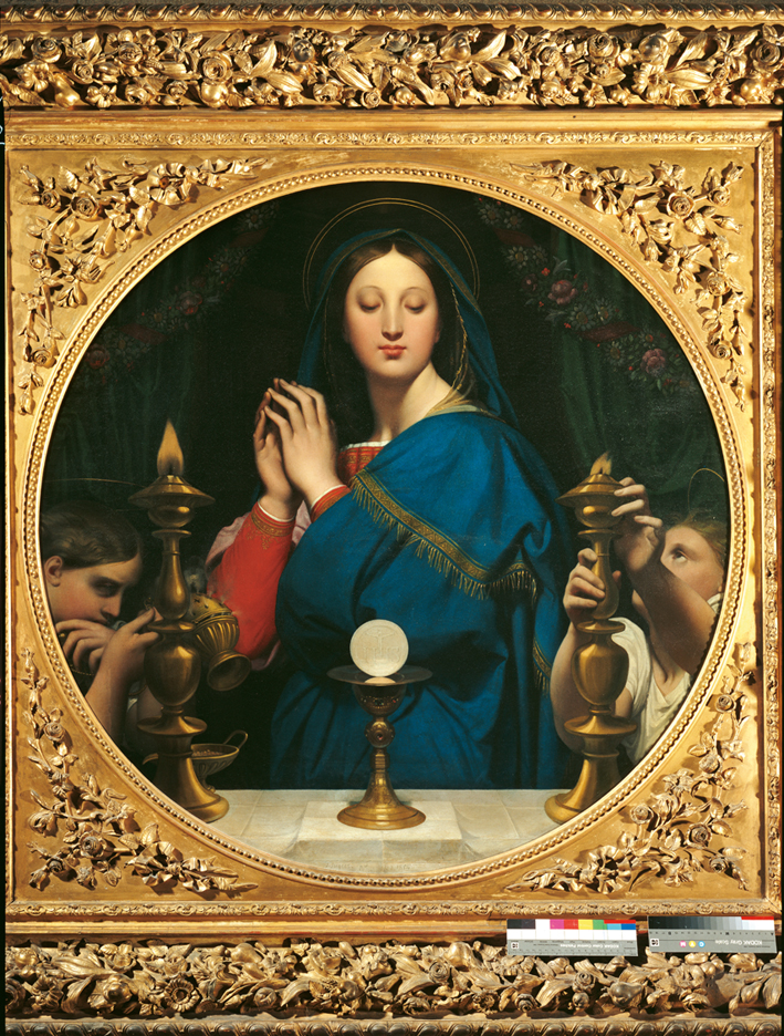  让·奥古斯特·多米尼克·安格尔 Jean Auguste Dominique Ingres ——圣母与圣物